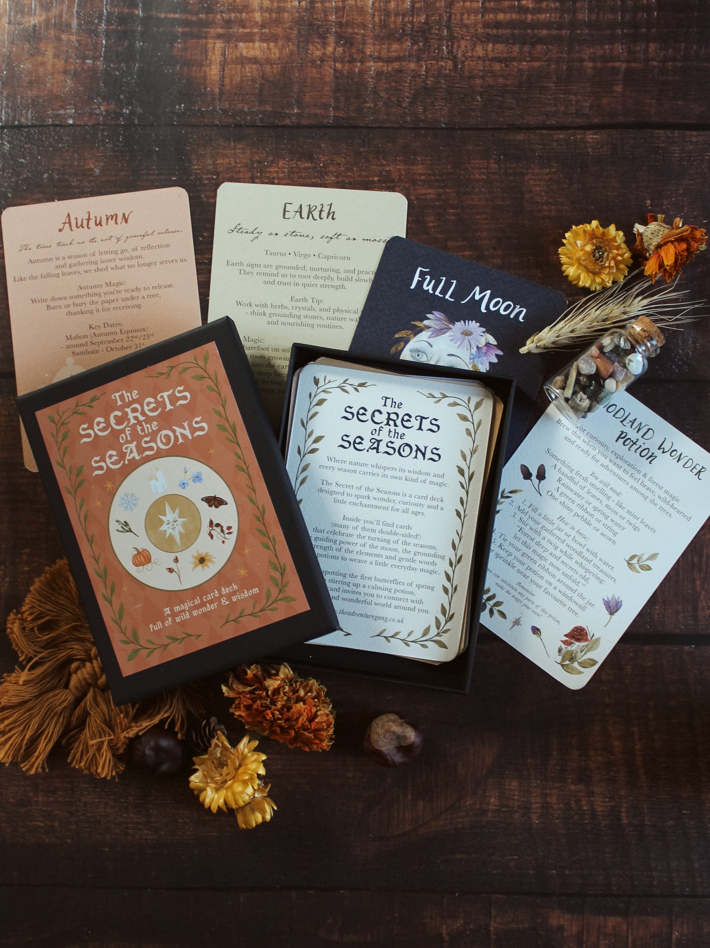 Secrets of the Seasons A6 Card Pack