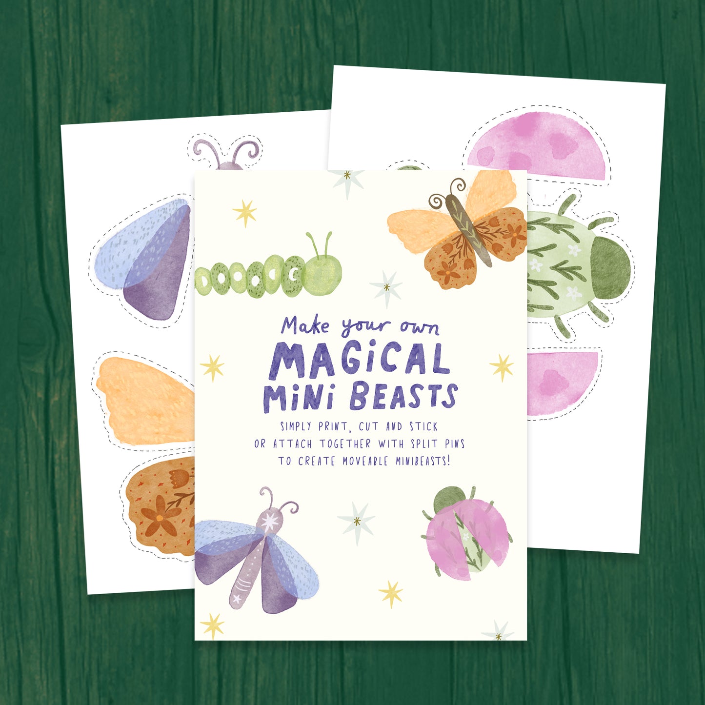 Make Your Own Magical Minibeasts - Printable