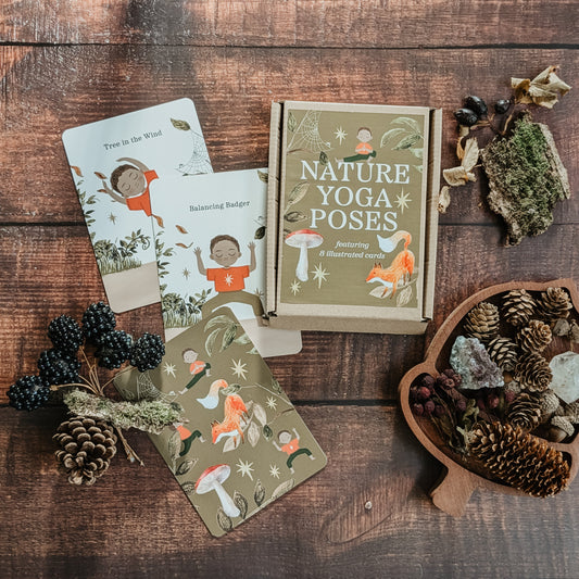 Nature Yoga Poses A6 Card Pack