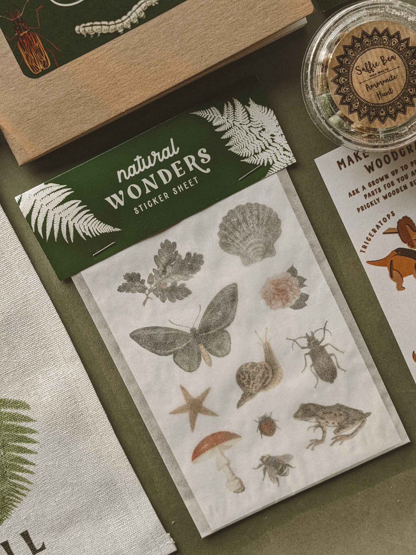 Natural Wonders A6 Sticker Set